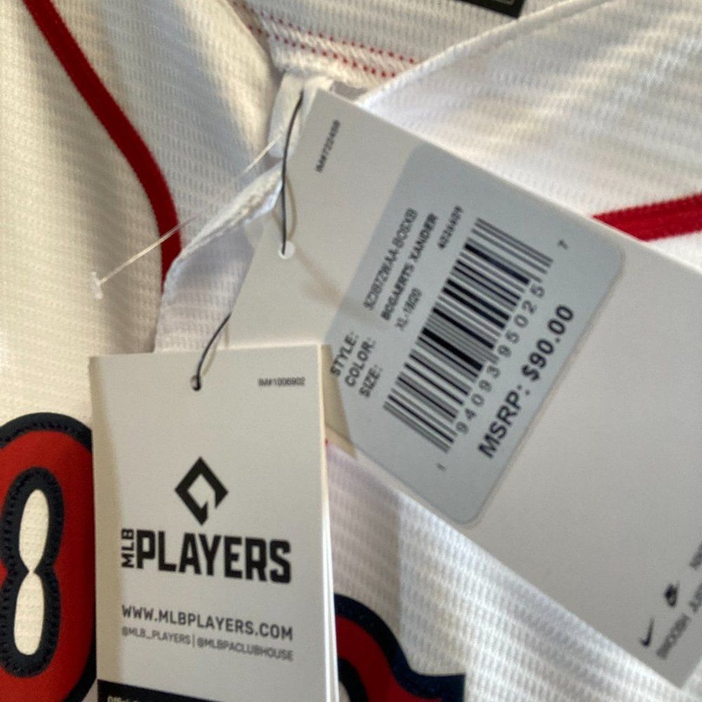 Nike Boston Red Sox Home Youth Replica Xander Bogaerts Jersey NWT Size XL - Picture 3 of 6